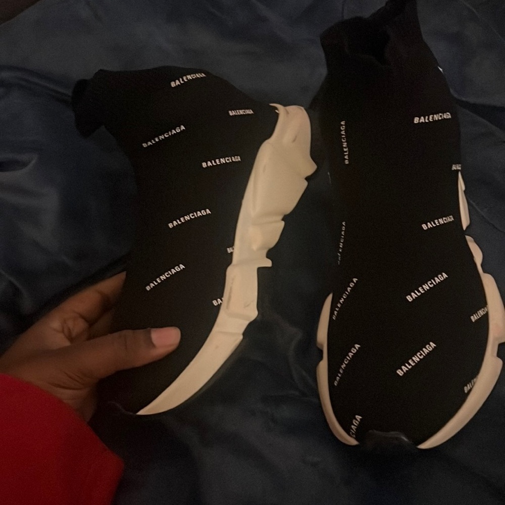 Balenciaga speed trainers. Gently used, worn about 4 times.